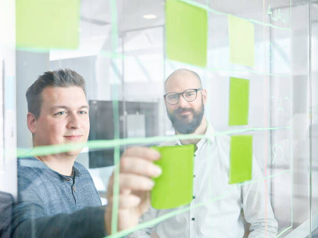 Arbeitssituationen-SW-Agile, Workshopsituation, Businessfotografie Christian Vorhofer 