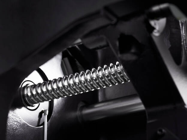 Engel-Austria, Maschinen Details, Schneckenantrieb, Industriefotografie Christian Vorhofer